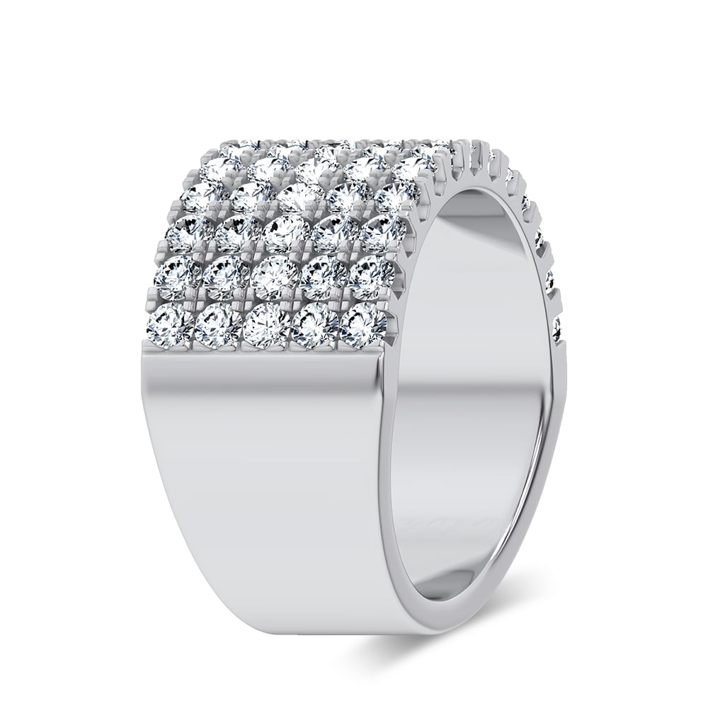 14K 3.00CT DIAMOND LADIES BAND