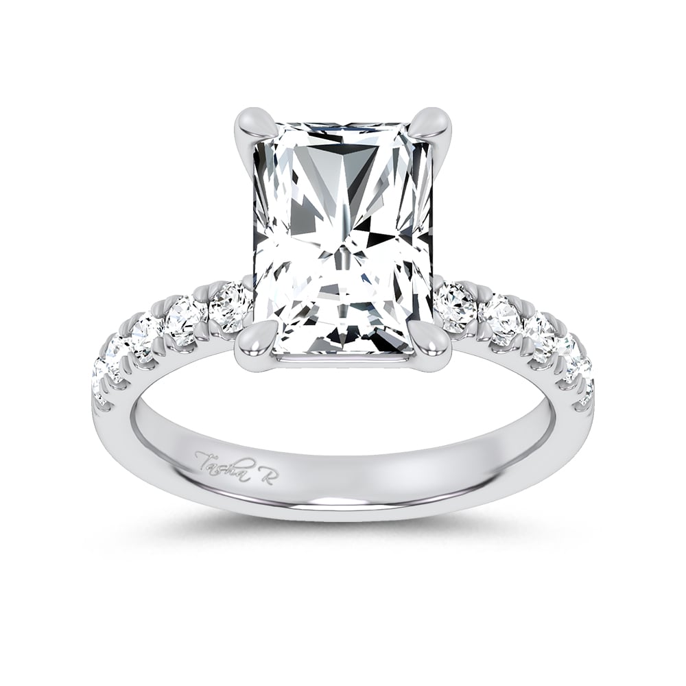 14K 4.50CT Certified Lab Grown Engagement Ring
