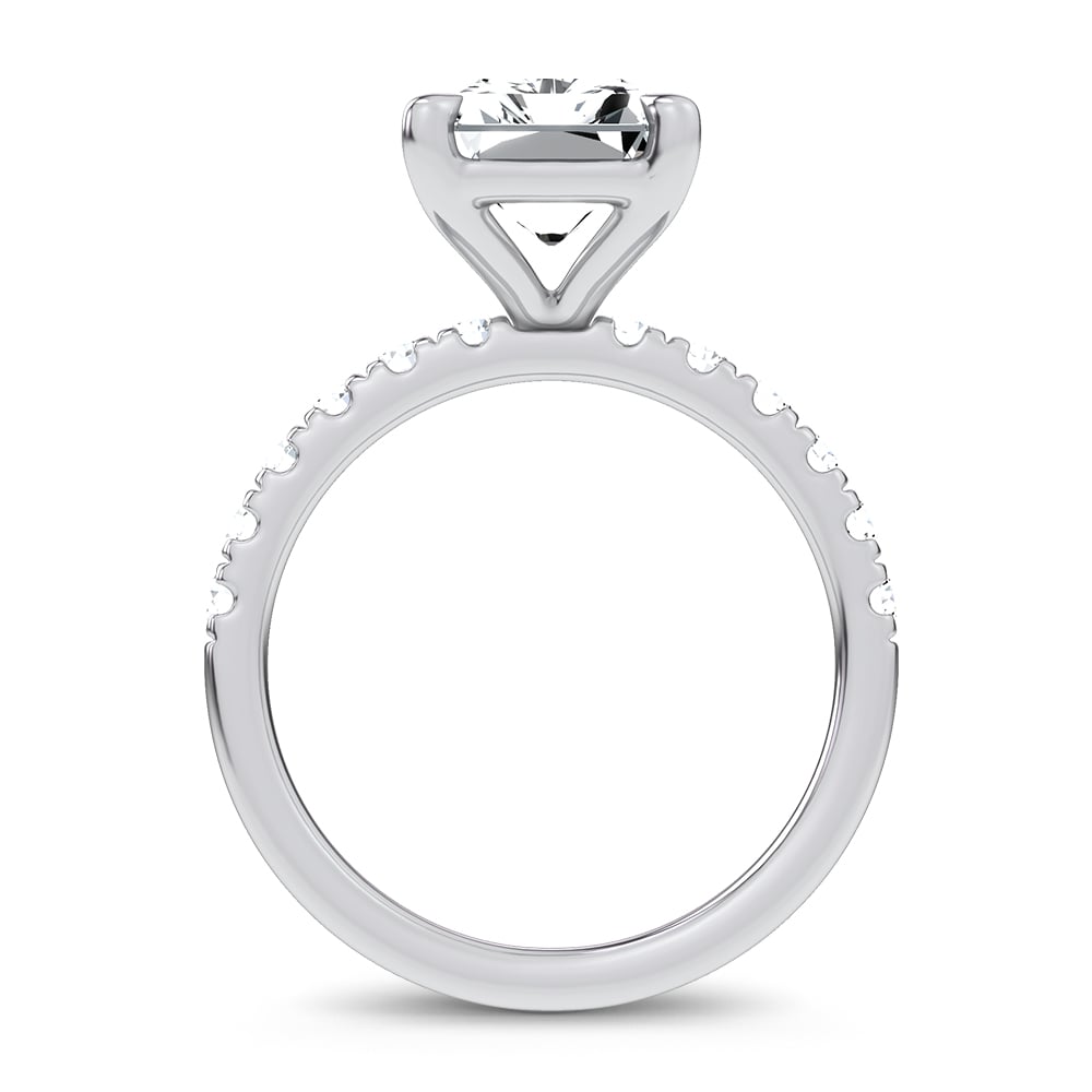 14K 4.50CT Certified Lab Grown Engagement Ring