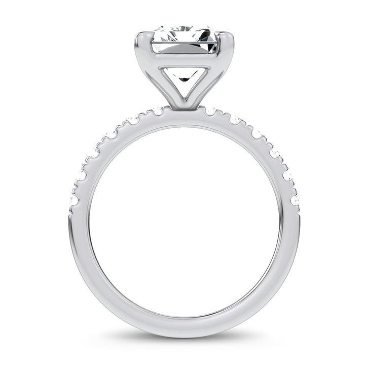 14K 4.50CT Certified Lab Grown Engagement Ring
