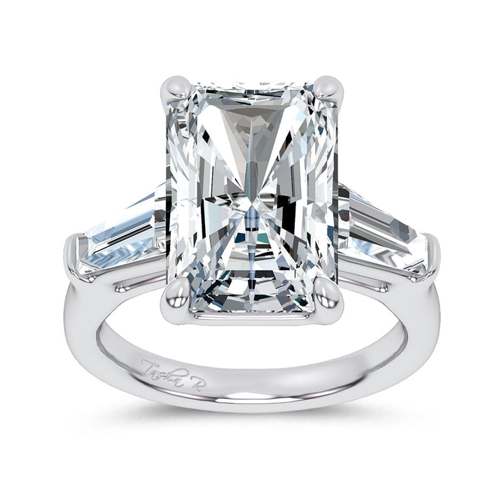 14K 8.40CT Lab Diamond  Ring