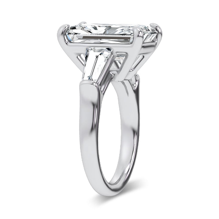14K 8.40CT Lab Diamond  Ring