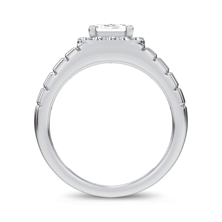 14K 2.60CT Certified Lab Grown Mens Ring