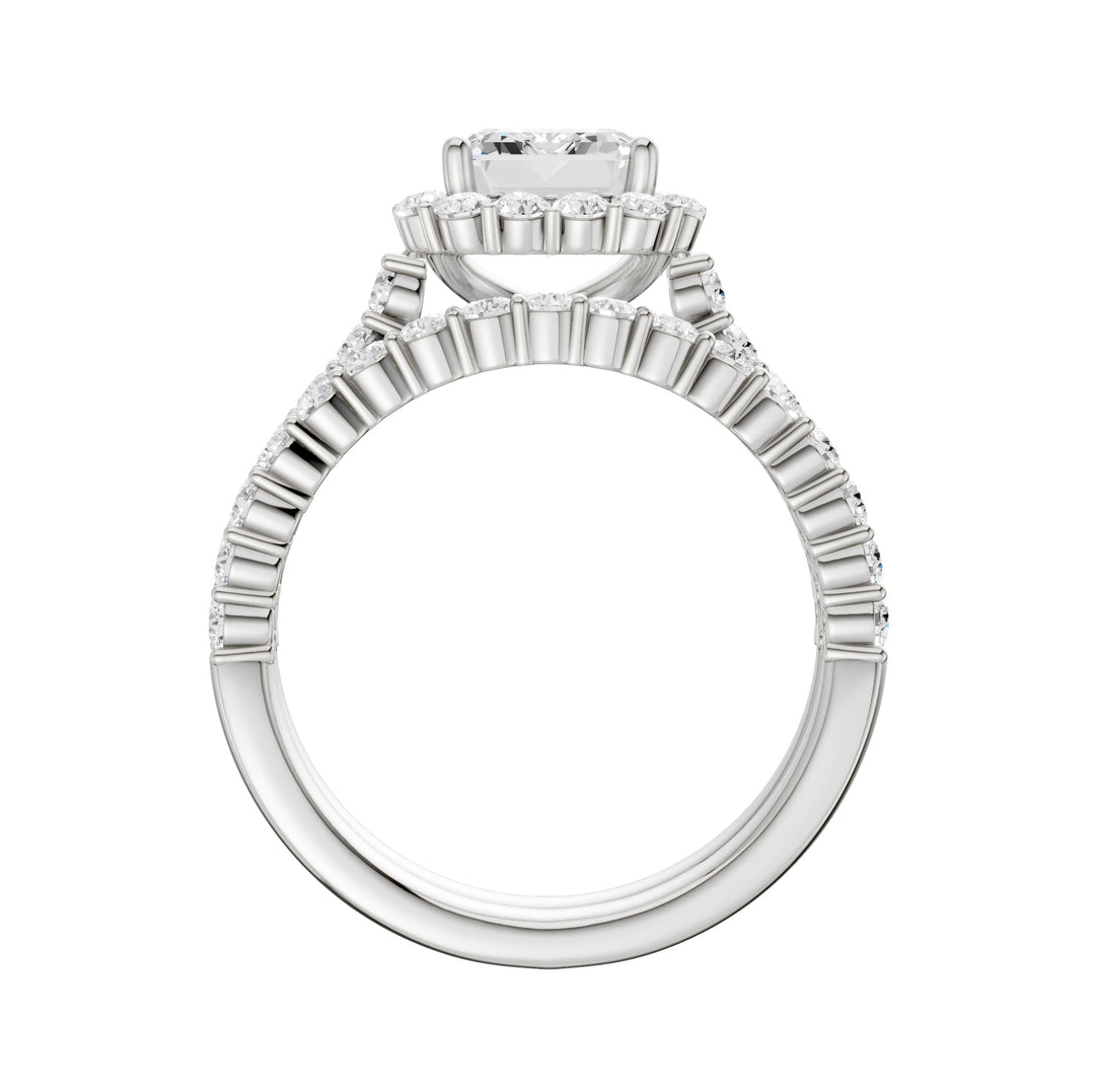14K 3.00CT DIAMOND BRIDAL SET