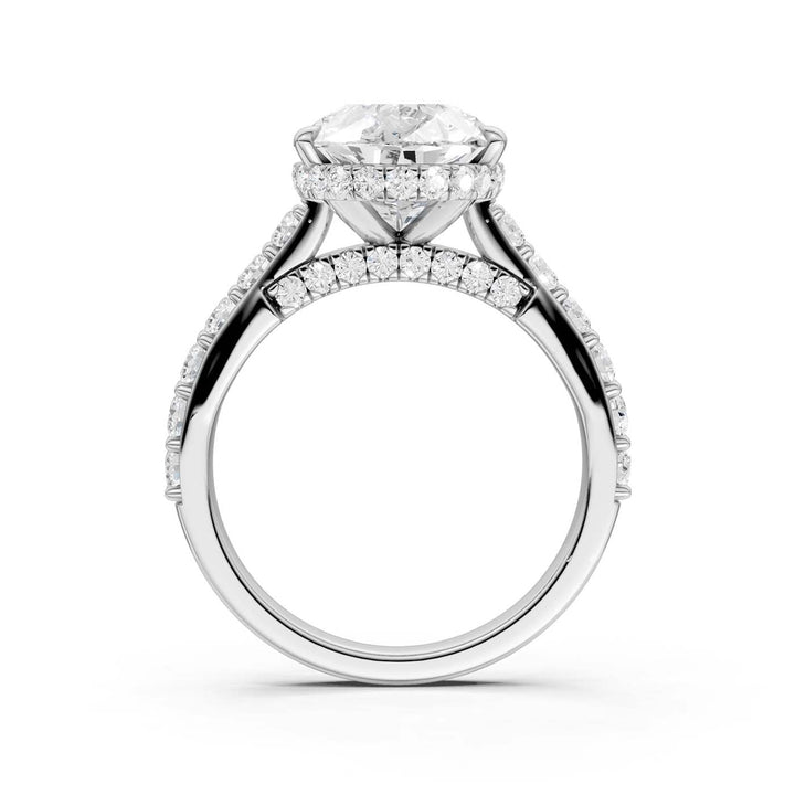 14K 1.40CT Lab Grown Diamond Engagement Ring