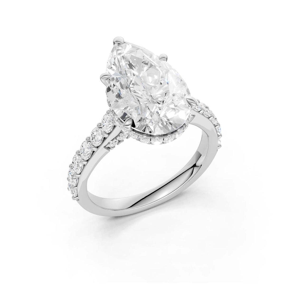 14K 1.40CT Lab Grown Diamond Engagement Ring