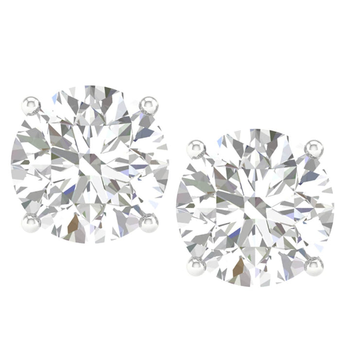 10K 1.00CT Certified Lab Grown Diamond Earring