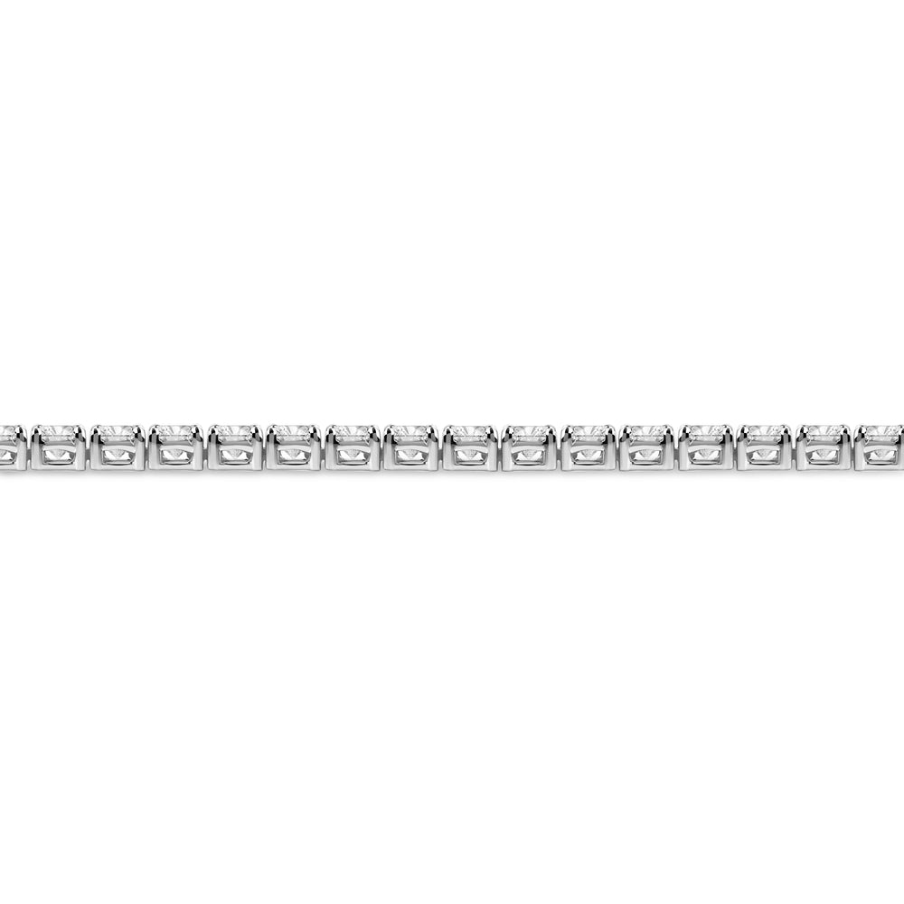14K 29.00CT 22.6 INCH DIAMOND TENNIS NECKLACE