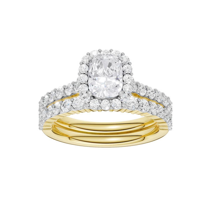 14K 2.00CT DIAMOND BRIDAL SET