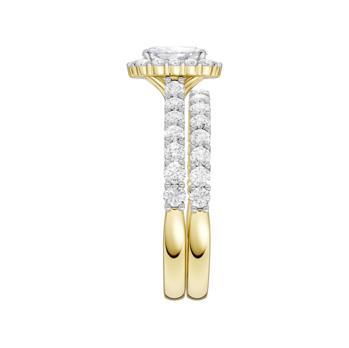 14K 2.00CT DIAMOND BRIDAL SET