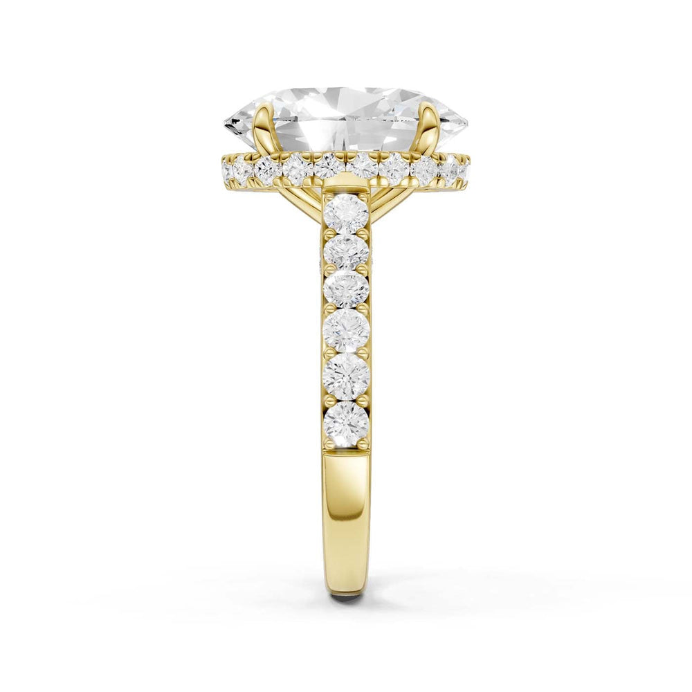 14K 6.00CT Lab Grown Diamond Engagement Ring