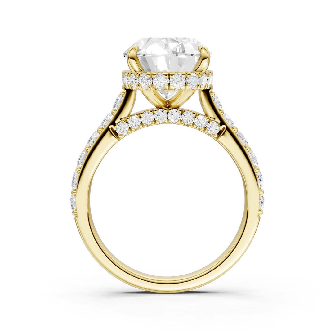 14K 6.00CT Lab Grown Diamond Engagement Ring