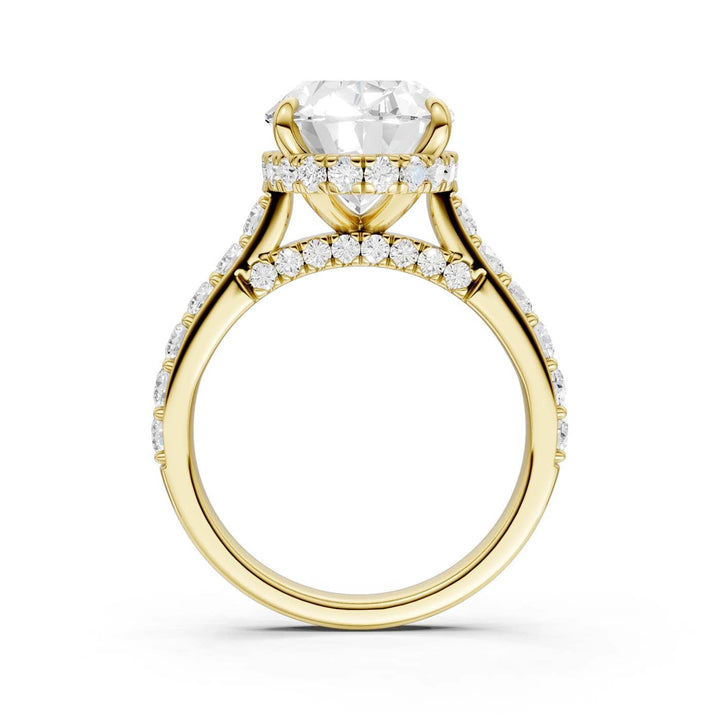 14K 6.00CT Lab Grown Diamond Engagement Ring