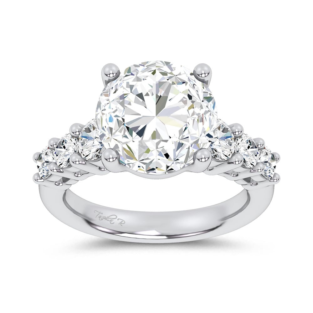 14K 6.00CT Certified Lab Grown Engagement Ring