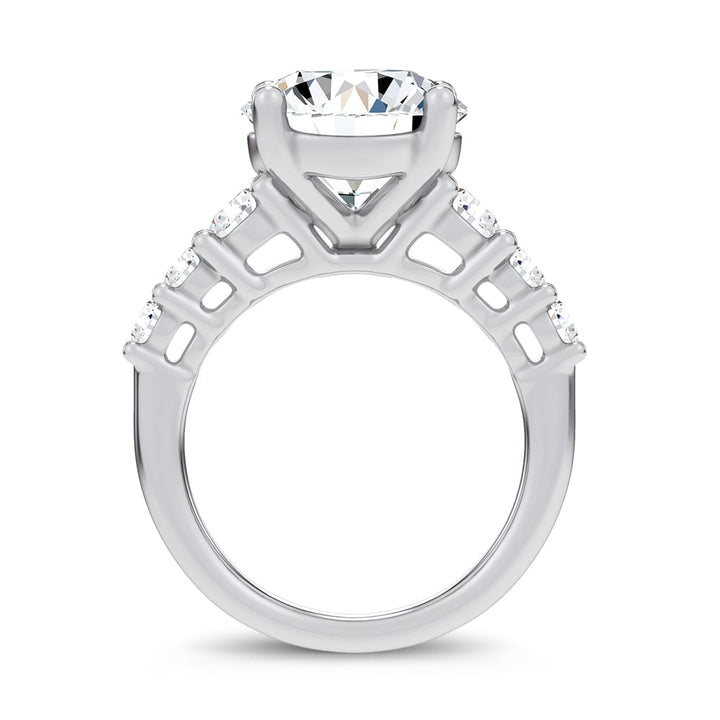 14K 6.00CT Certified Lab Grown Engagement Ring