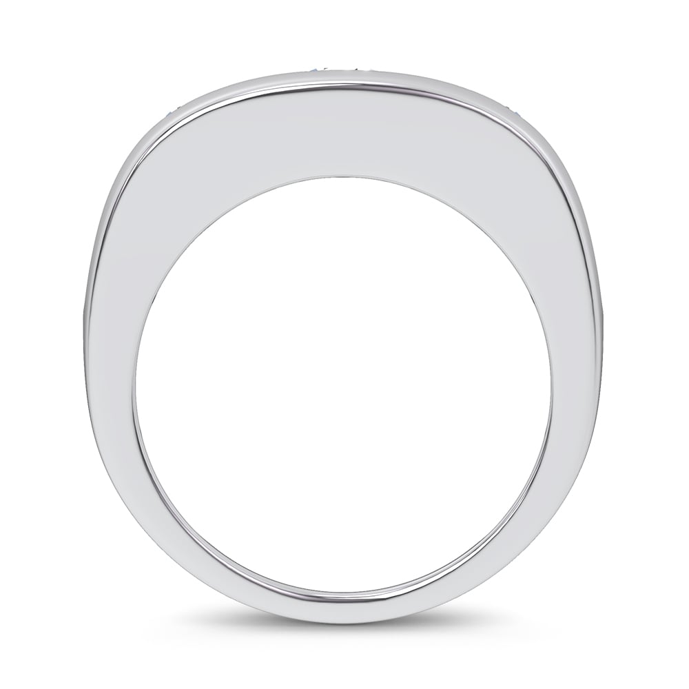 14k 3.20CT Certified Lab Grown Mens Ring