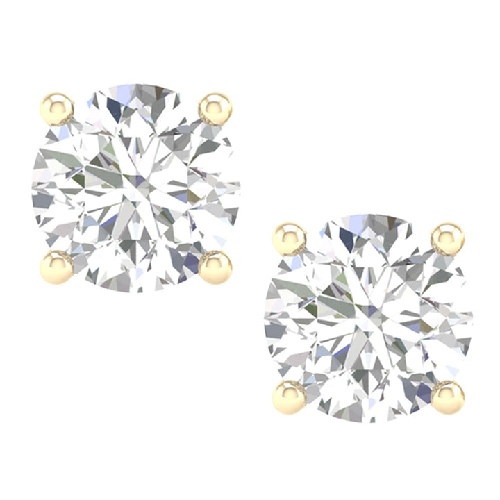 14K 3.00CT Certified Lab Grown Diamond Earring