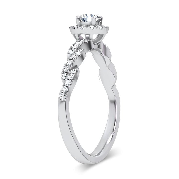 14K 0.33CT Certified Lab Grown Ring