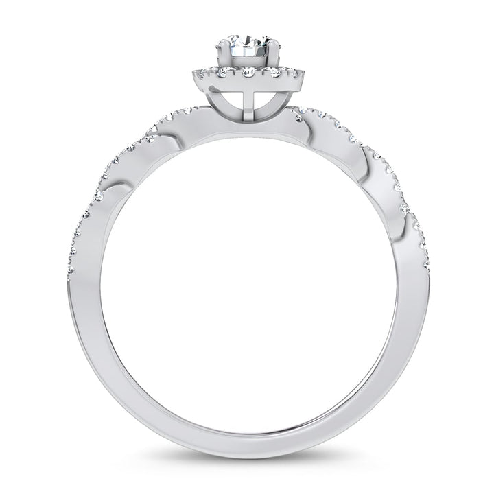 14K 0.33CT Certified Lab Grown Ring