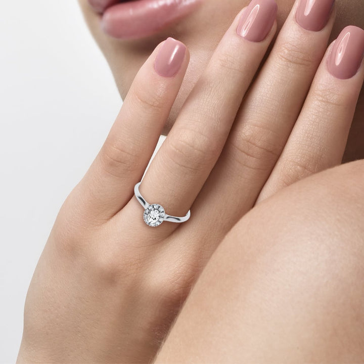 14K 0.33CT Certified Lab Grown Promise Ring