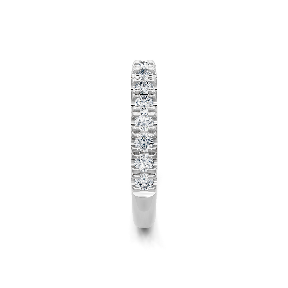 Round Diamond Pave Band