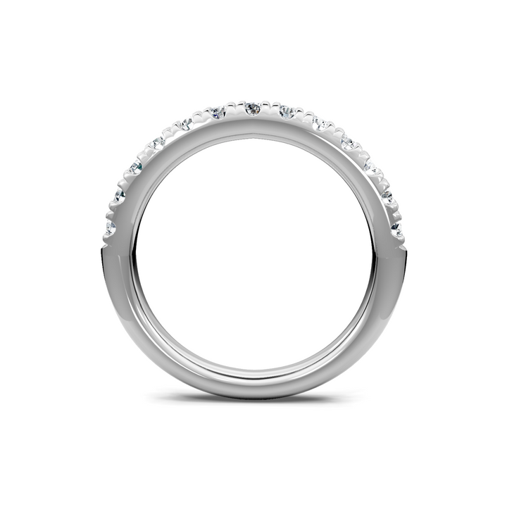 Round Diamond Pave Band