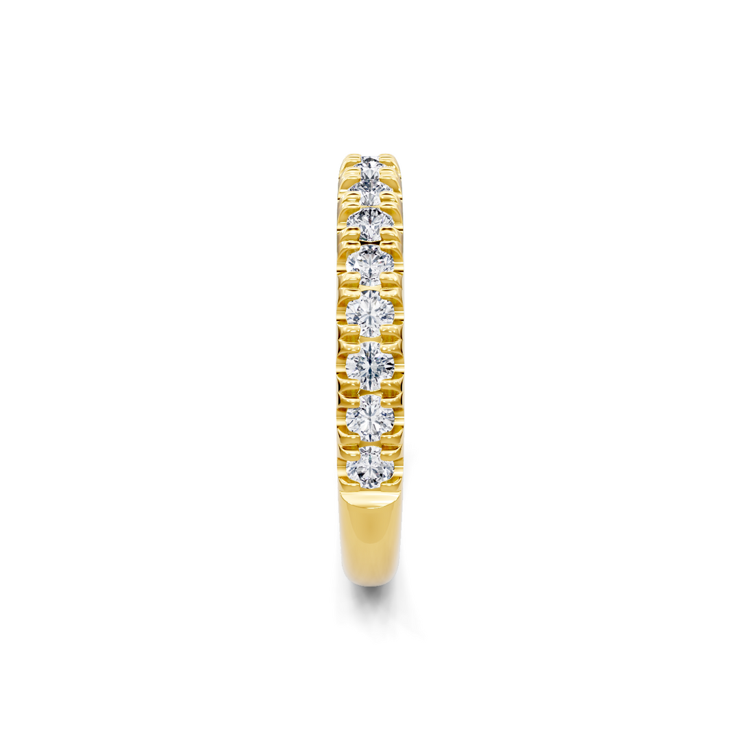 Round Diamond Pave Band