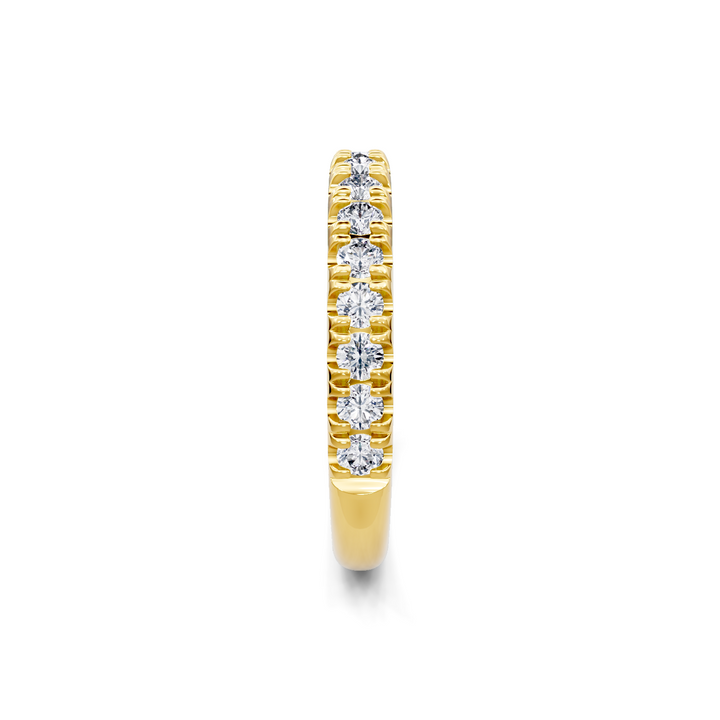 Round Diamond Pave Band