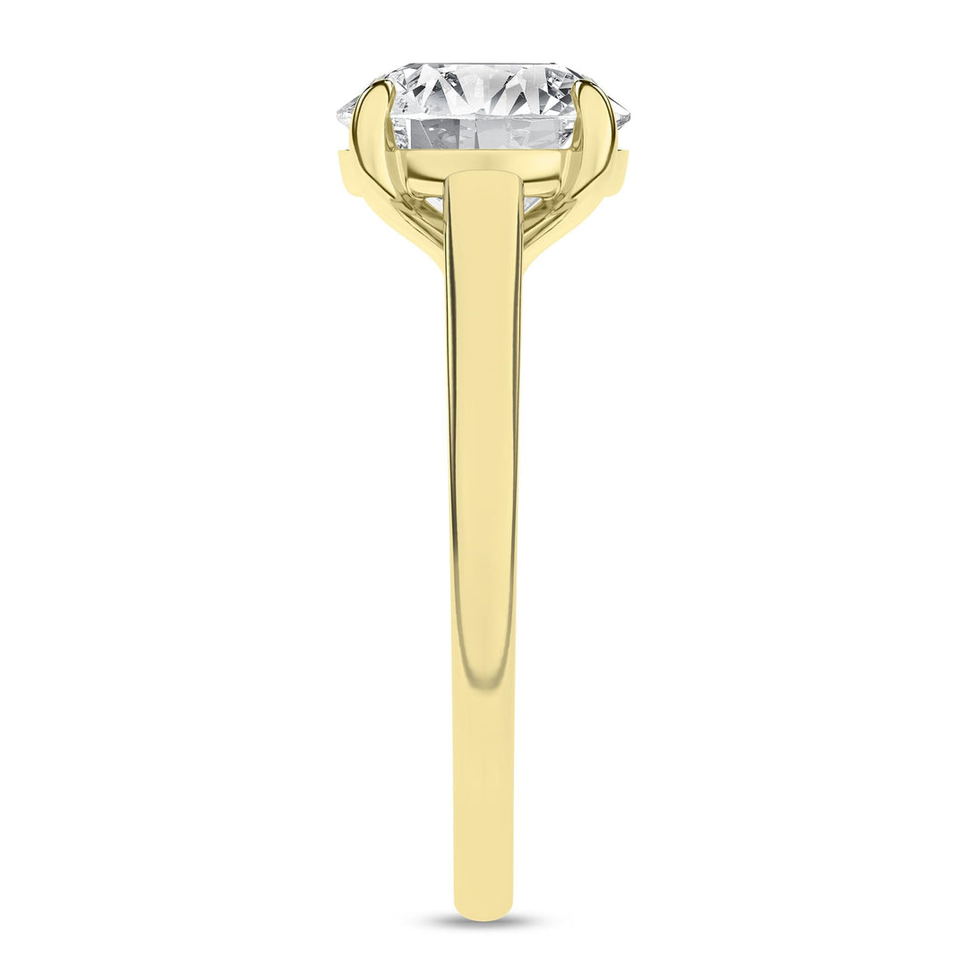 14K 1.00CT Certified Lab Grown Diamond Ring