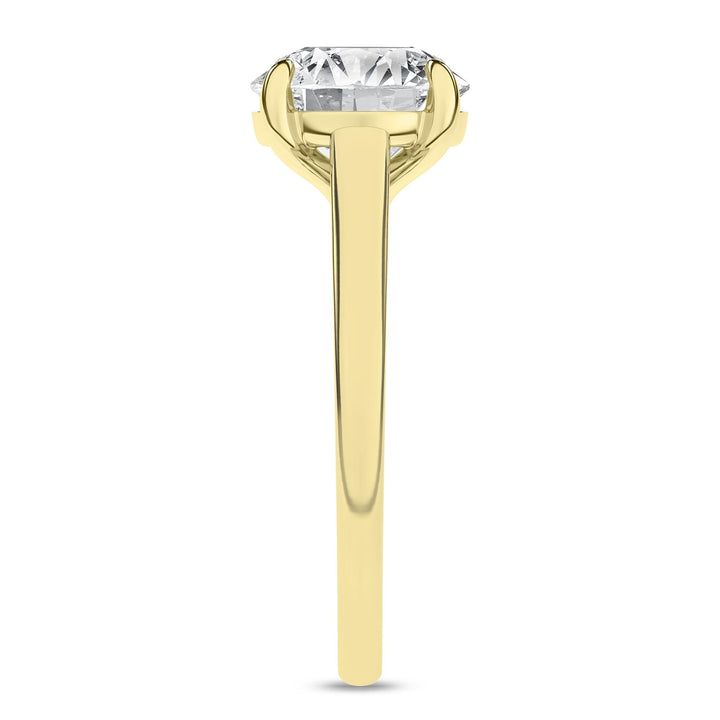 14K 1.00CT Certified Lab Grown Diamond Ring