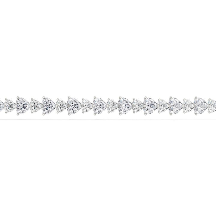 14K 11.52CT Certified Lab Grown Diamond Bracelet