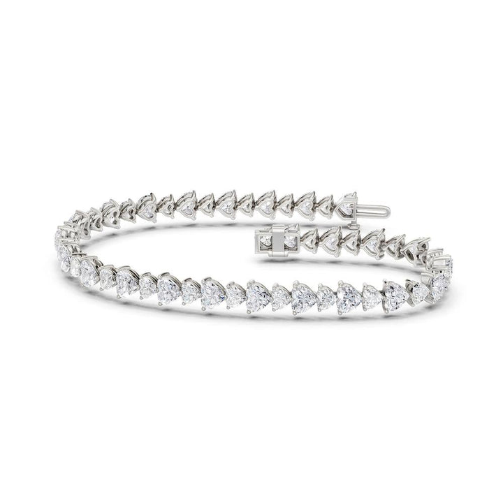 14K 11.52CT Certified Lab Grown Diamond Bracelet