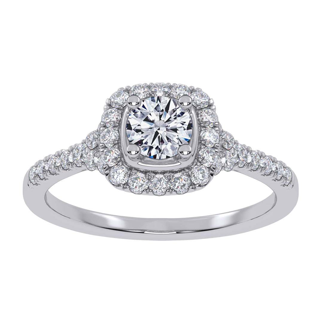 10K 0.50CT Lab Grown Promise Ring