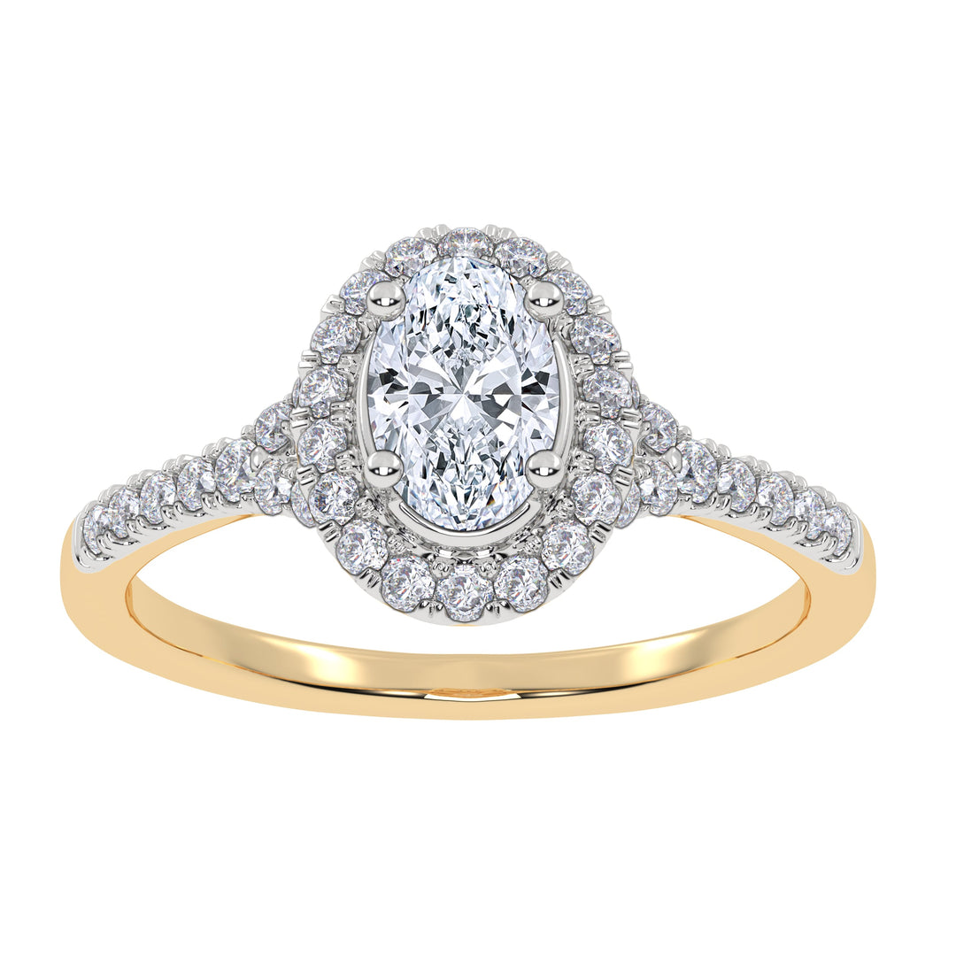 10K 0.51CT Lab Grown Promise Ring