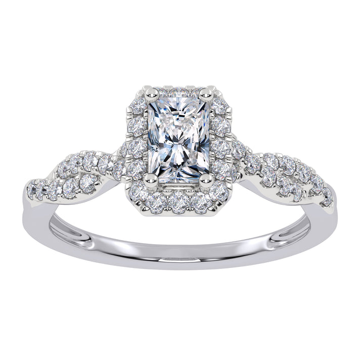 10K 0.51CT Lab Grown Promise Ring