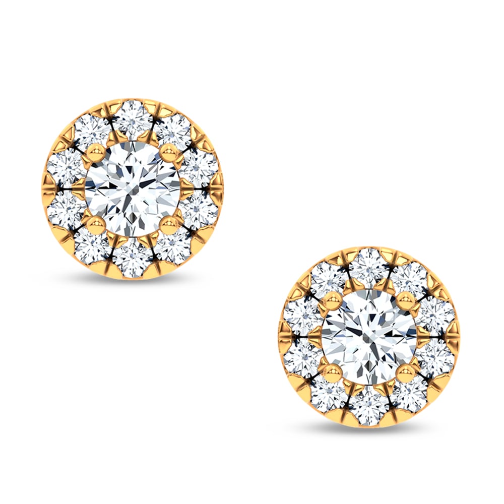 14K 0.50CT Certified Lab Grown Earrings