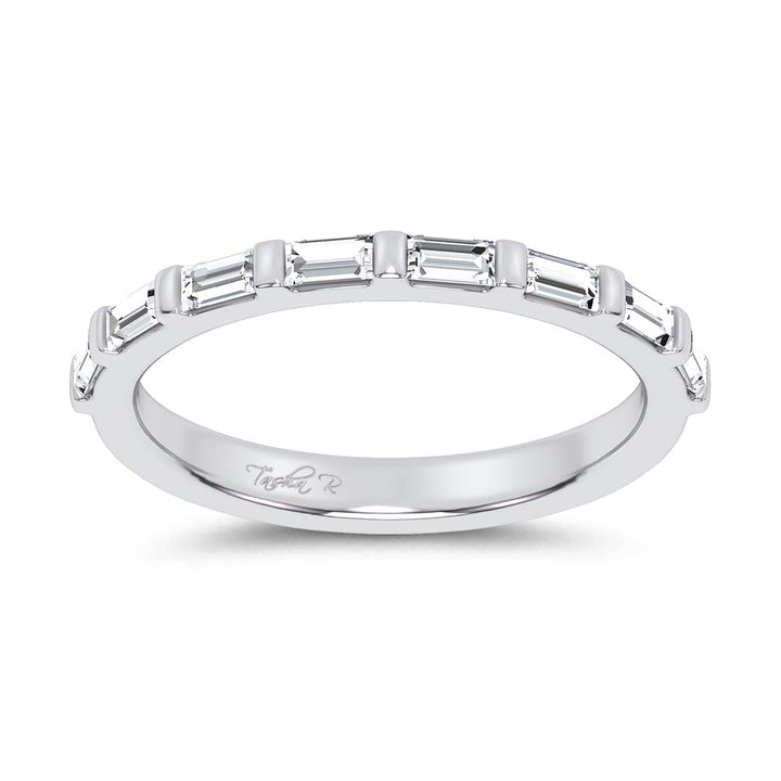 14K 0.41CT Certified Lab Grown Fancy Band