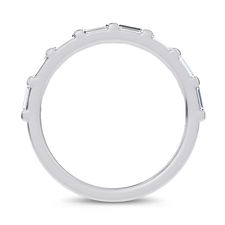 14K 0.41CT Certified Lab Grown Fancy Band