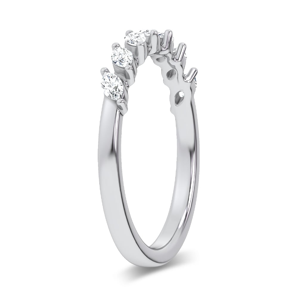 14K 0.25CT Certified Lab Grown Fancy Band