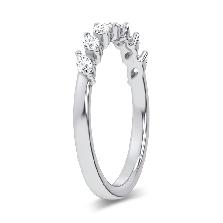 14K 0.25CT Certified Lab Grown Fancy Band
