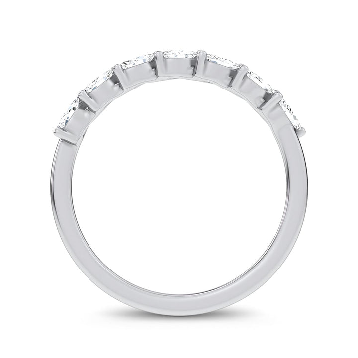 14K 0.25CT Certified Lab Grown Fancy Band