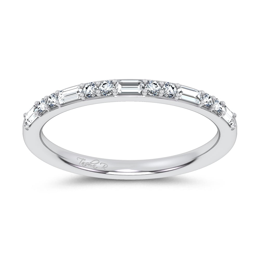 14K 0.20CT Certified Lab Grown Fancy Band