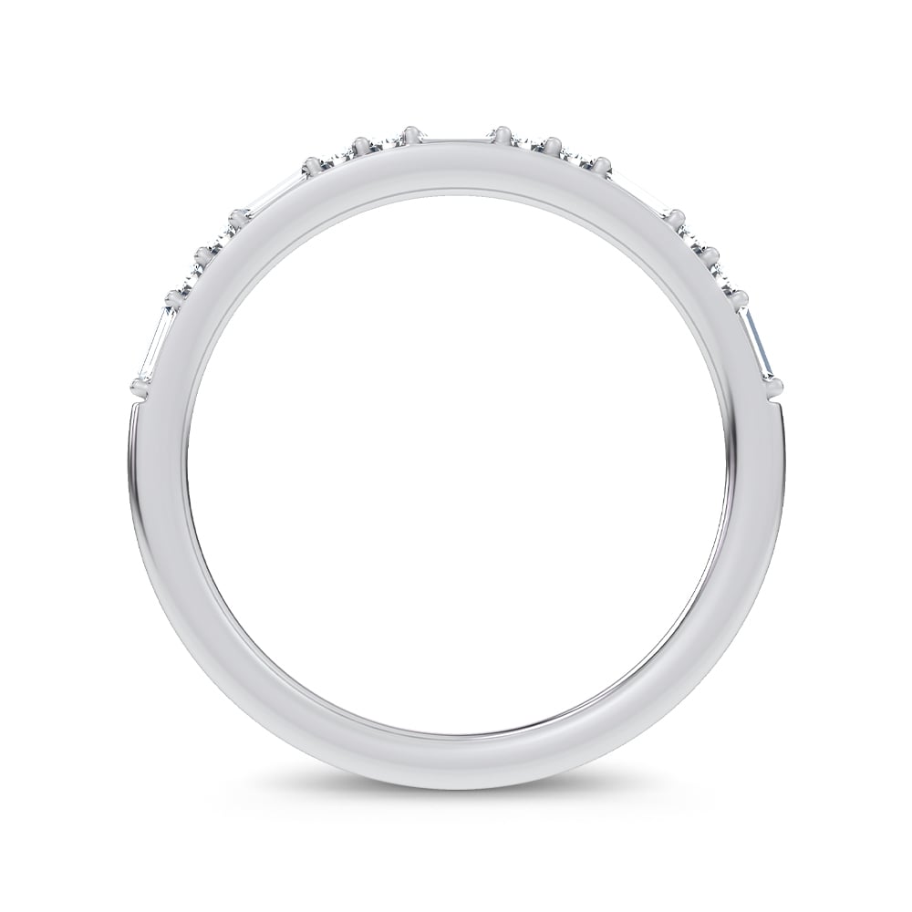 14K 0.20CT Certified Lab Grown Fancy Band