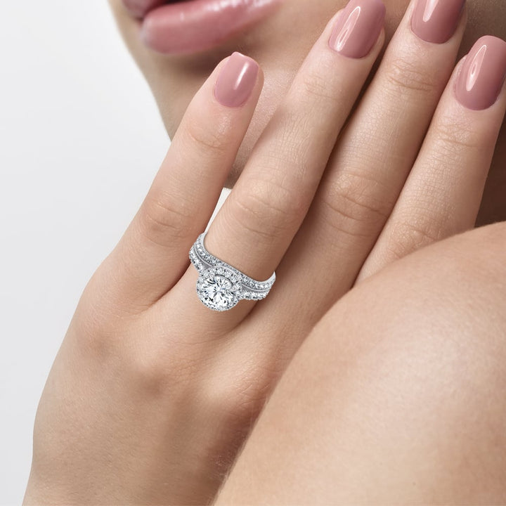 14K 2.94CT Certified Lab GrownTRIO SET