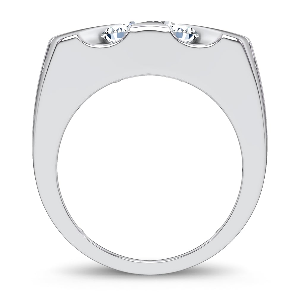 14k 7.00CT Certified Lab Grown Mens Ring