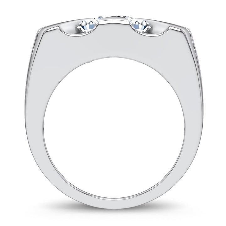 14k 7.00CT Certified Lab Grown Mens Ring