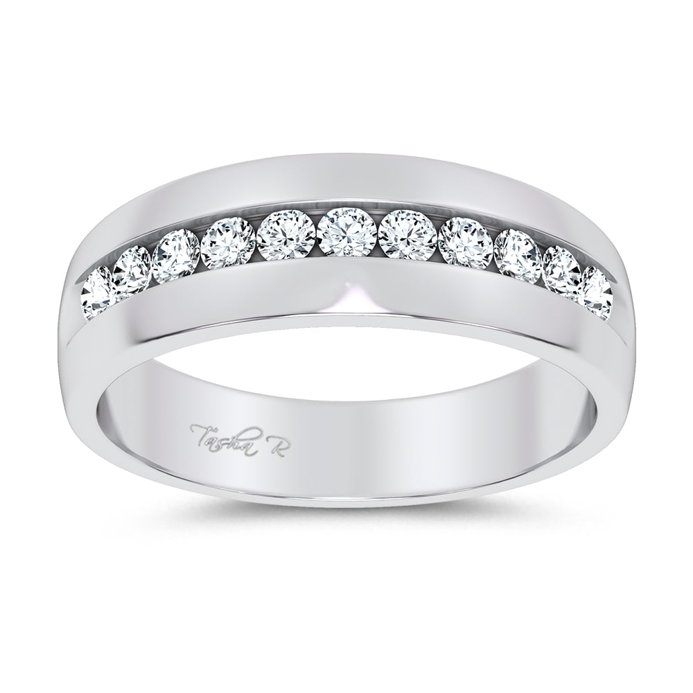 14K 0.48CT DIAMOND MEN'S RING