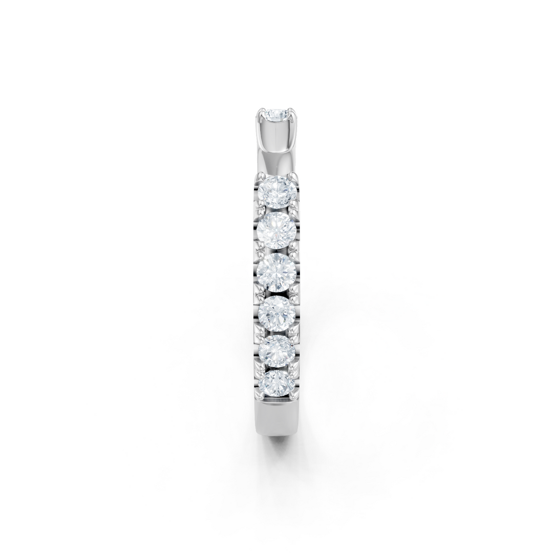 Round Diamond Open Band