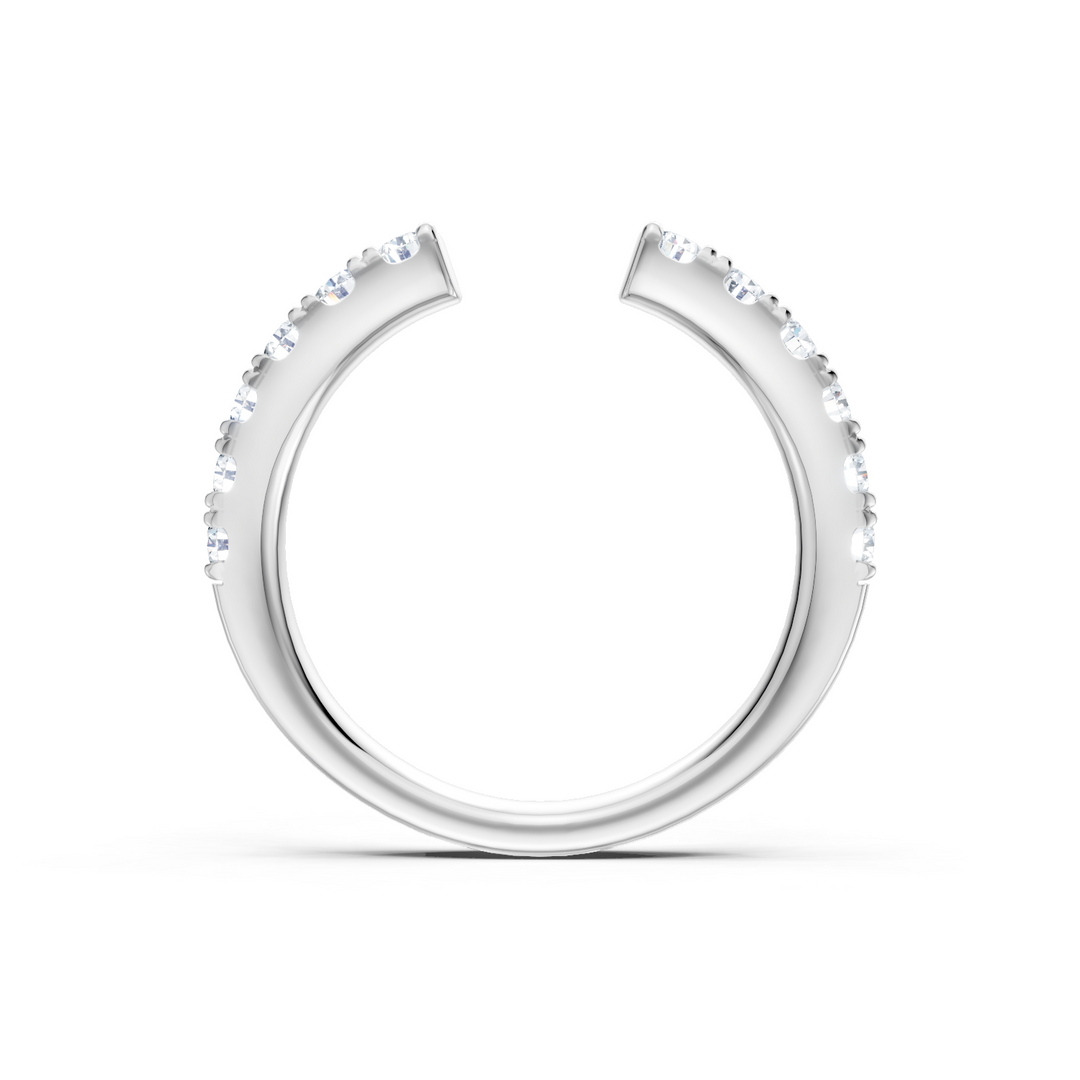 Round Diamond Open Band
