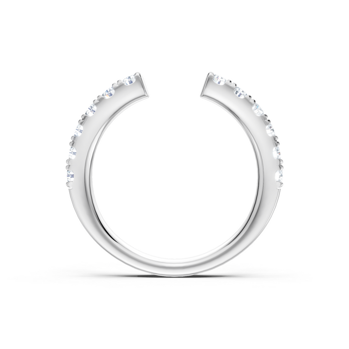 Round Diamond Open Band